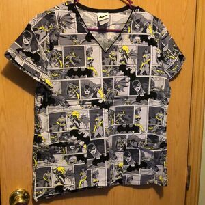 Batwoman scrub top size small